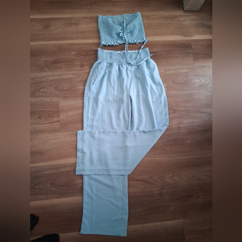 Light Blue Women's Pants